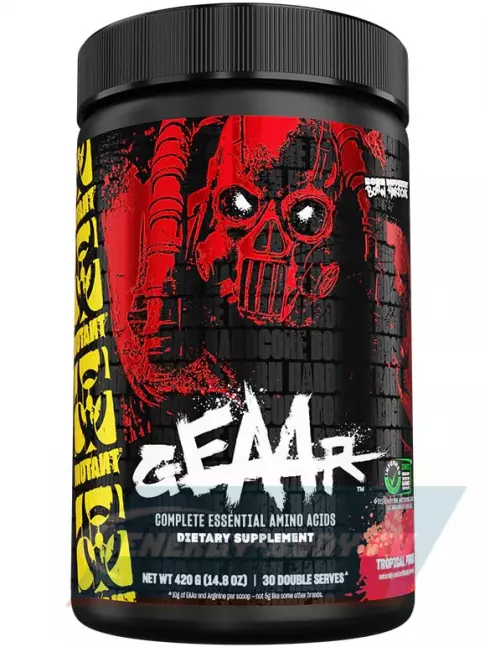 Аминокислотны Mutant GEAAR 420 г, Тропические фрукты