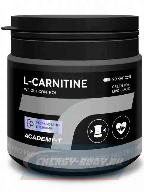 L-Карнитин Академия-Т L-CARNITINE 710 mg Weight Control 90 капсул