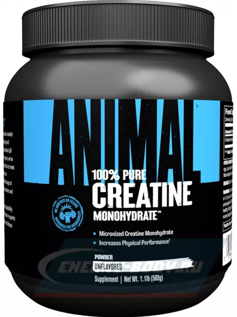  UNIVERSAL NUTRITION Animal Creatine Powder 500 г