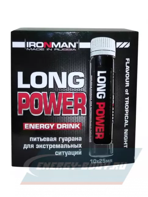 Энергетик Ironman Long Power 10 х 25 мл