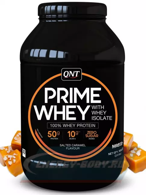  QNT PRIME WHEY 908 г, Соленая карамель