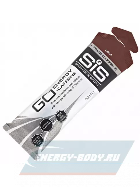 Энергетический гель SCIENCE IN SPORT (SiS) GO Energy 8 шт.+  caffeine 2 шт. 10 x 60 мл, Mix 10