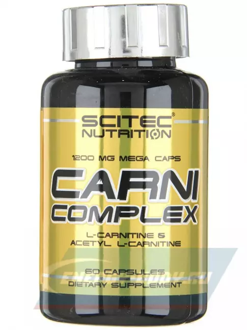 L-Карнитин Scitec Nutrition Carni Complex 1200 mg 60 капсул L-Карнитин Scitec Nutrition Carni Complex 1200 mg 60 капсул