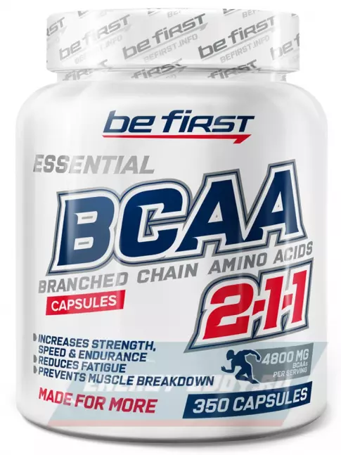 ВСАА Be First BCAA Capsules 2:1:1 350 капсул
