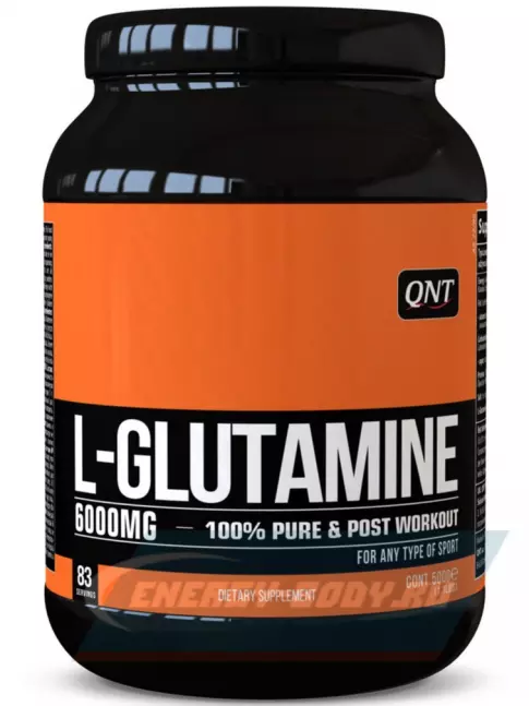 Глютамин QNT L-Glutamine 6000 500 г