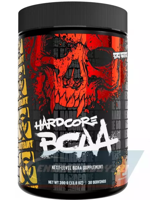 ВСАА Mutant HARDCORE BCAA 390 г, Манго