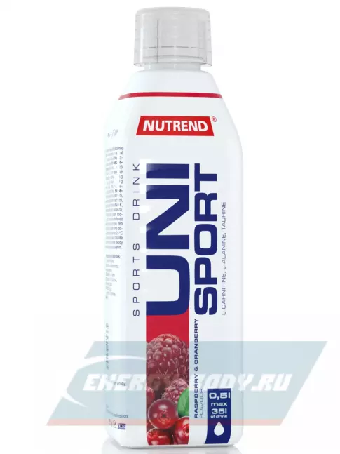 Концентрат NUTREND Unisport 500 мл, Малина-Клюква