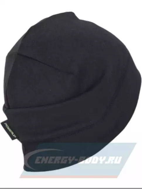  Powerup Шапка  warm Черный