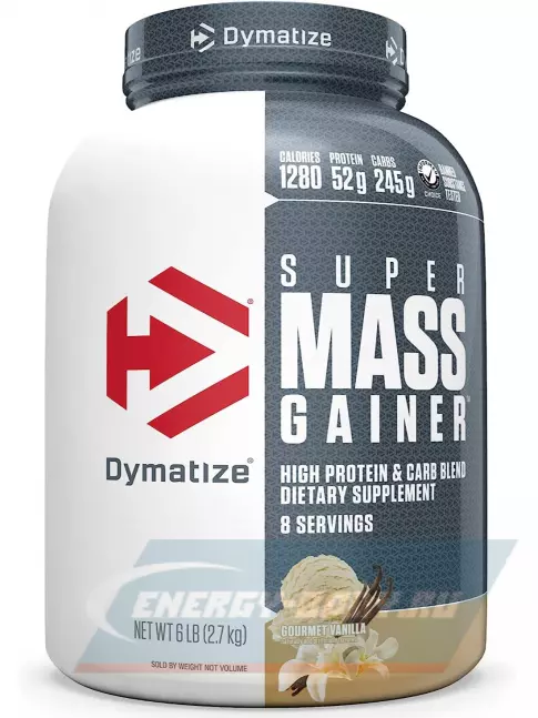 Гейнер Dymatize Super Mass Gainer 2700 г, Ваниль