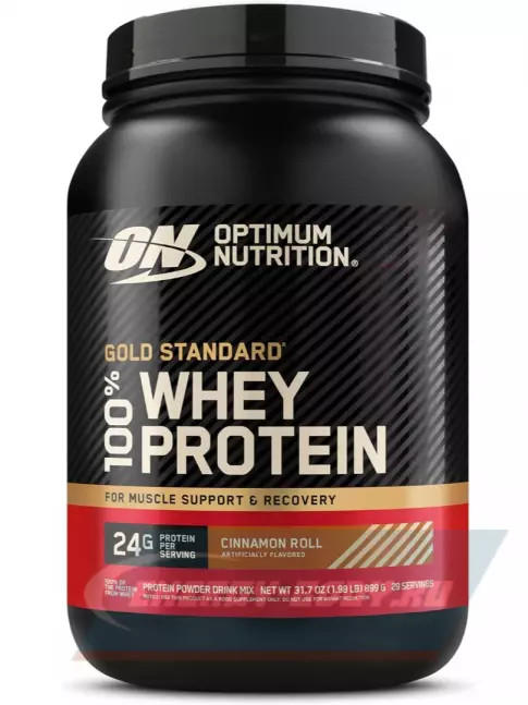  Optimum Nutrition 100% Whey Gold Standard 899 г, Булочка с корицей