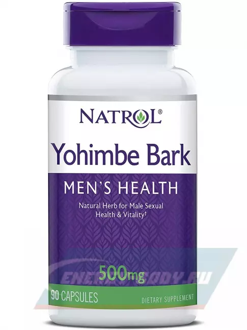  Natrol Yohimbe 500 mg 90 капсул