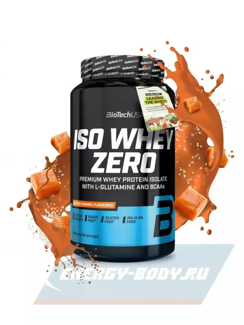  BioTechUSA Iso Whey Zero 908 г, Соленая карамель