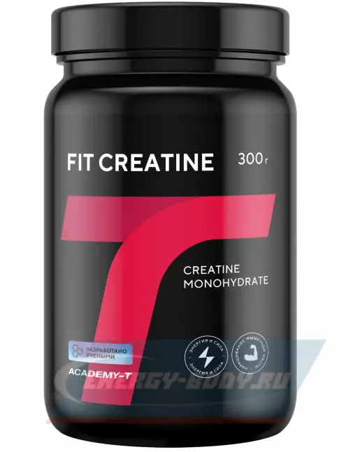 Академия-Т Fit Creatine 5000 mg 300 г, Натуральный  Академия-Т Fit Creatine 5000 mg 300 г, Натуральный