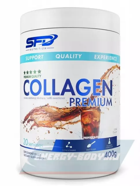 COLLAGEN SFD Collagen Premium 400 г, Кола