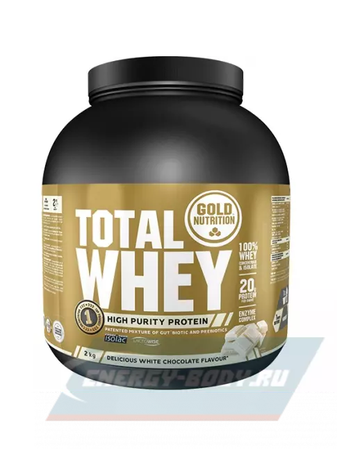  GoldNutrition Total Whey 2000 г, Белый шоколад