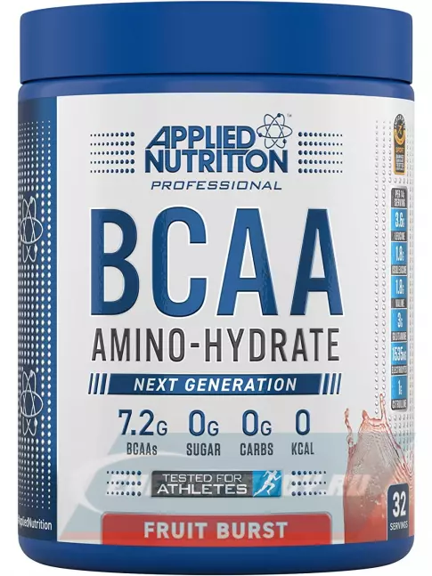ВСАА APPLIED NUTRITION BCAA Amino Hydrate 450 г, Фруктовый взрыв