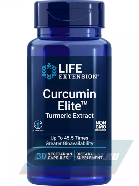  Life Extension Curcumin Elite (Turmeric Extract ) 30 капсул