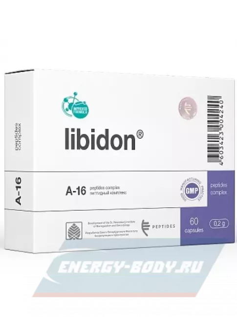  PEPTIDES Либидон (Libidon) 60 капсул