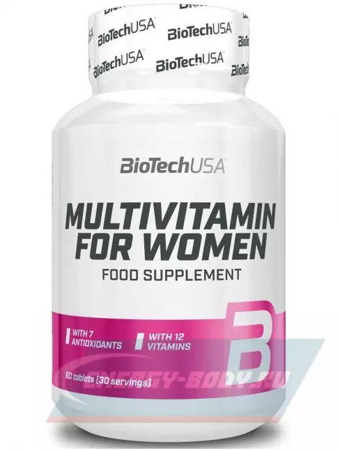  BioTechUSA Multivitamin for Women 60 таблеток