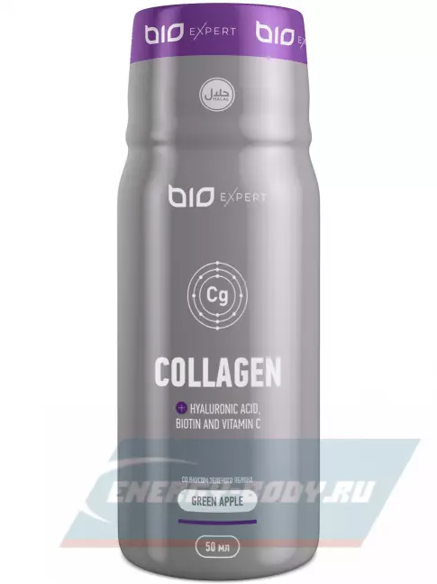 COLLAGEN BioExpert Collagen 50 мл, Зеленое яблоко