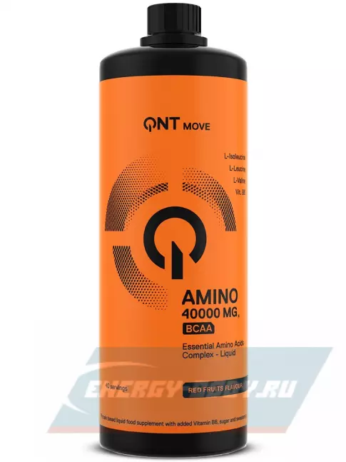 Аминокислотны QNT Amino Acid Liquid 1000 мл, Красные фрукты Аминокислотны QNT Amino Acid Liquid 1000 мл, Красные фрукты