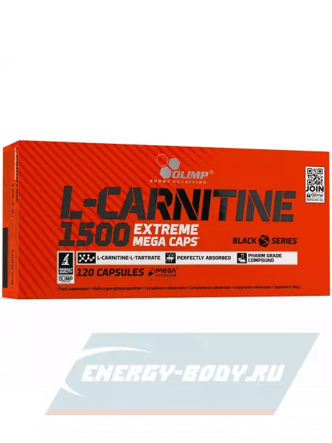 L-Карнитин OLIMP L-CARNITINE 1500 EXTREME MEGA CAPS 120 капсул, Нейтральный