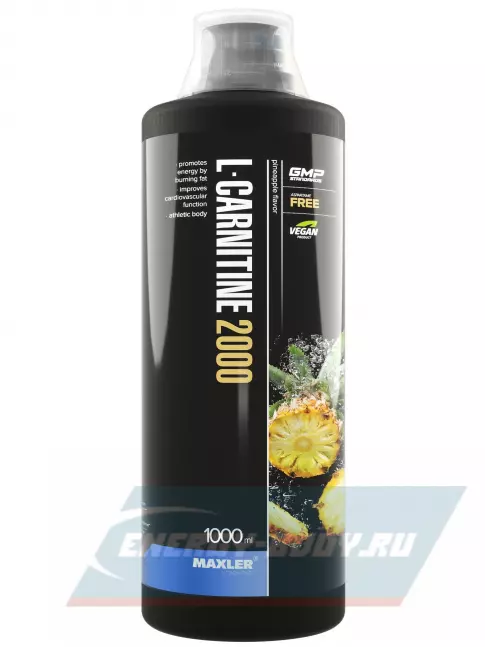 L-Карнитин MAXLER L-Carnitine 2000 1000 мл, Ананас