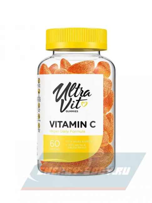  UltraVit UltraVit Gummies Vitamin C 375mg 60 жевательных таблеток