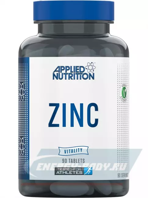 APPLIED NUTRITION Zinc 15 mg + Vitamin C 60 mg 90 таблеток APPLIED NUTRITION Zinc 15 mg + Vitamin C 60 mg 90 таблеток