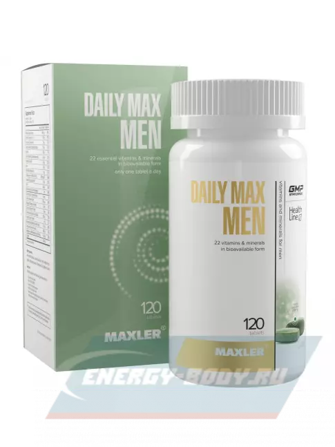  MAXLER Daily Max Men 120 таблеток