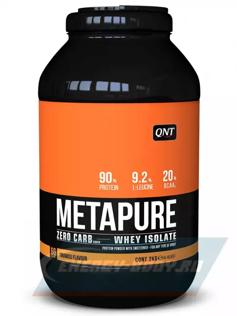  QNT METAPURE ZERO CARB 2000 г, Тирамису