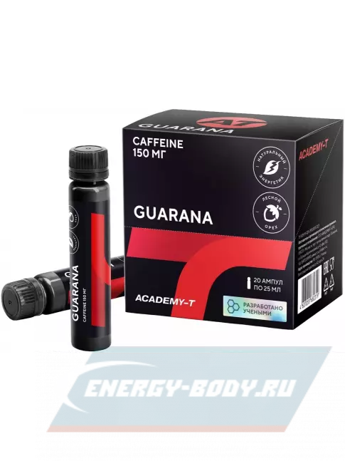 Энергетик Академия-Т Guarana 25 мл., Лесной орех Энергетик Академия-Т Guarana 25 мл., Лесной орех