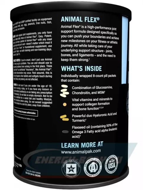 Суставы, связки UNIVERSAL NUTRITION ANIMAL FLEX 30 пакетиков