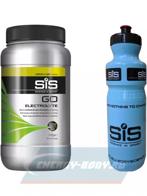  SCIENCE IN SPORT (SiS) GO Electrolyte + Бутылочка синяя Лимон-лайм №4