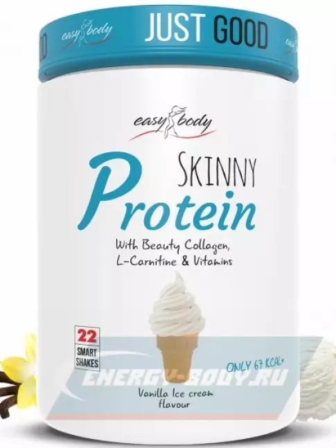  QNT Skinny Protein 450 г, Ванильное мороженое