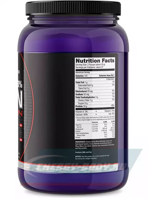  Ultimate Nutrition PROSTAR 100% CASEIN 907, Шоколадный крем