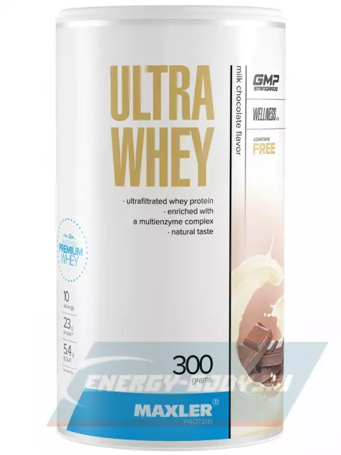  MAXLER Ultra Whey 300 г, Молочный шоколад