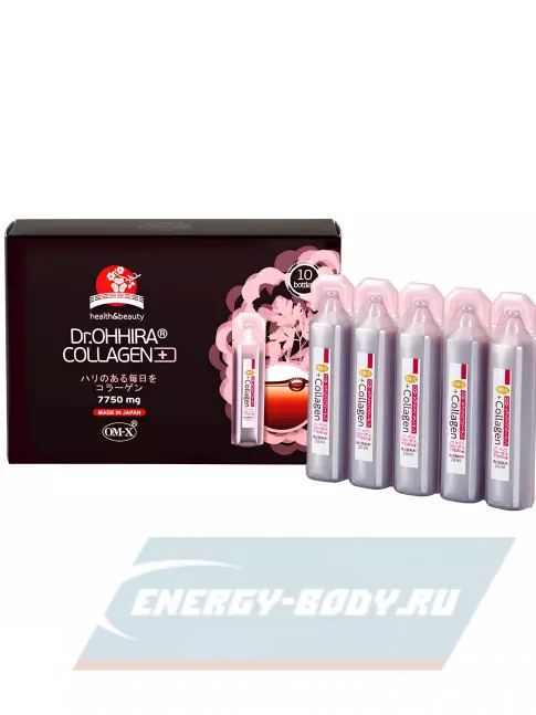 COLLAGEN DR.OHHIRA Коллаген питьевой ОМ-Х плюс 10 флаконов по 20 мл