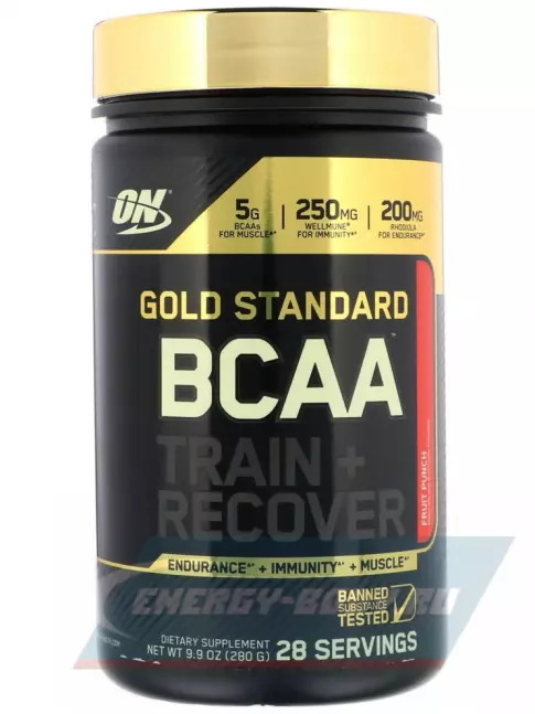 ВСАА Optimum Nutrition BCAA Gold Standard 3:1:1 280 г, Фруктовый пунш ВСАА Optimum Nutrition BCAA Gold Standard 3:1:1 280 г, Фруктовый пунш