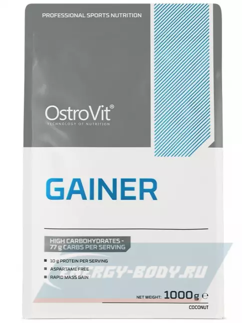Гейнер OstroVit Gainer 1000 г, Кокос