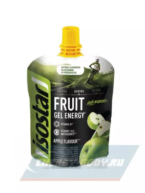Энергетический гель ISOSTAR Actifood 1 саше, Яблоко