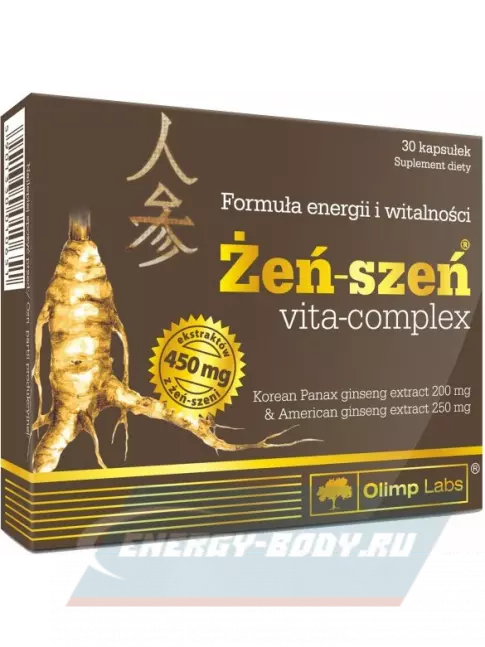  OLIMP Ginseng vita-complex 30 капсул, Нейтральный