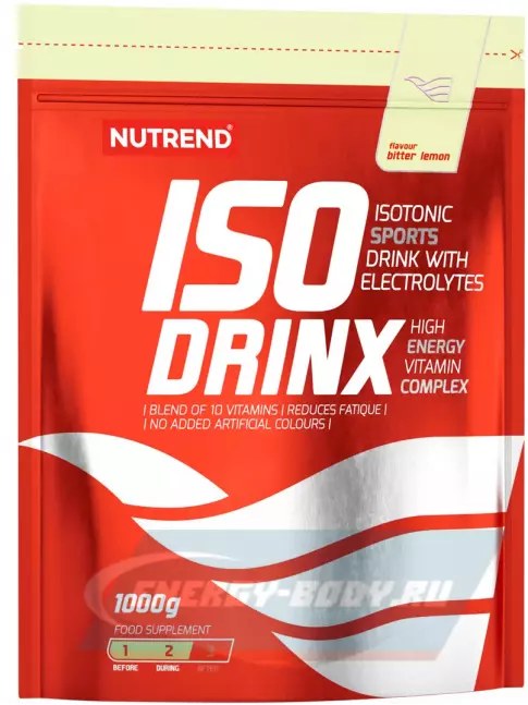  NUTREND Isodrinx 1000 г, Горький лимон