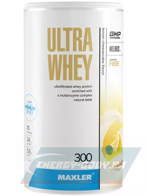  MAXLER Ultra Whey 300 г, Лимонный чизкейк