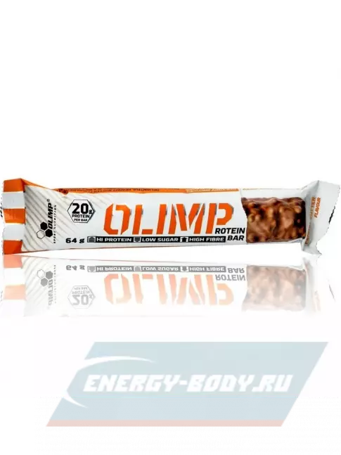 Батончик протеиновый OLIMP Protein Bar 64 г 64 г, Арахисовое масло