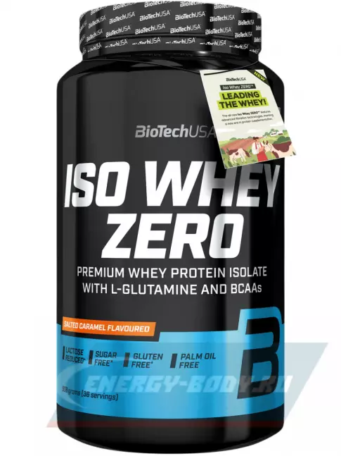  BioTechUSA Iso Whey Zero 908 г, Соленая карамель