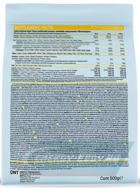  QNT Light Digest Whey Protein 500 г, Банан