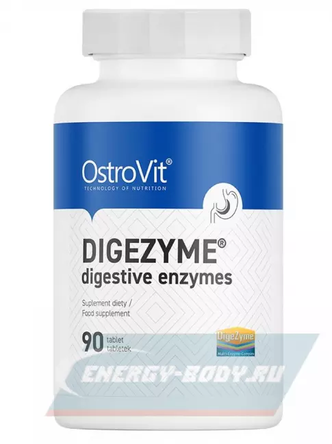  OstroVit Digezyme Digestive Enzymes 90 таблеток