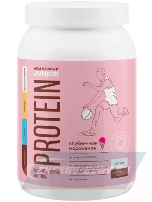 Академия-Т Junior Protein 900 г, Клубника Академия-Т Junior Protein 900 г, Клубника