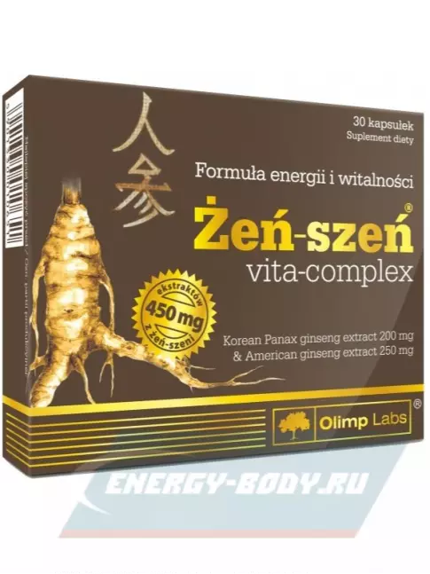  OLIMP Ginseng vita-complex 30 капсул, Нейтральный